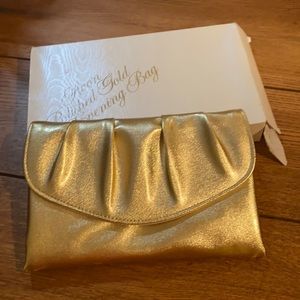 Gold clutch